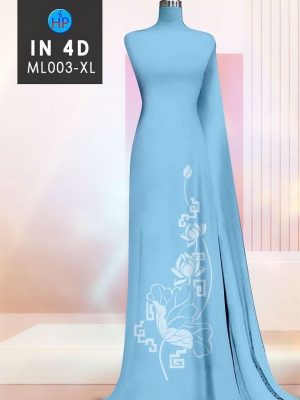 Vải Áo Dài Hoa Sen 4D Thiết Kế 2023 AD ML003 50 1686362612 862 Vai Ao Dai Hoa Sen 4D Thiet Ke 2023 AD