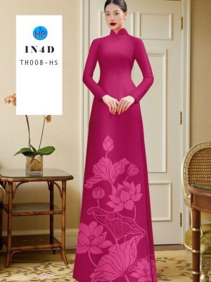 Vải Áo Dài Hoa Sen In 4D Độc Đáo AD TH008 36 1686535615 282 Vai Ao Dai Hoa Sen In 4D Doc Dao AD
