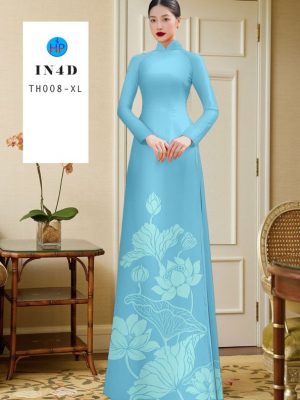 Vải Áo Dài Hoa Sen In 4D Độc Đáo AD TH008 53 1686535626 317 Vai Ao Dai Hoa Sen In 4D Doc Dao AD