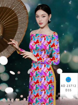Vải Áo Dài Hình Bướm Đều Thiết Kế 2023 AD 23712 24 1686878418 626 Vai Ao Dai Hinh Buom Deu Thiet Ke 2023 AD