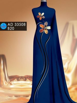 Vải Áo Dài Hoa In 3D Độc Đáo AD 33508 21 1686878889 154 Vai Ao Dai Hoa In 3D Doc Dao AD 33508