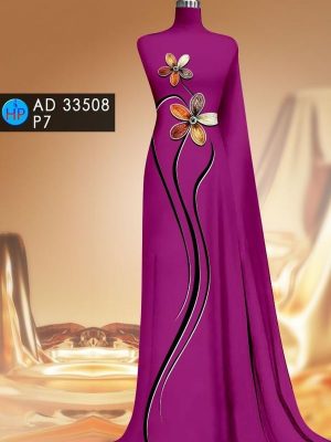 Vải Áo Dài Hoa In 3D Độc Đáo AD 33508 25 1686878892 331 Vai Ao Dai Hoa In 3D Doc Dao AD 33508