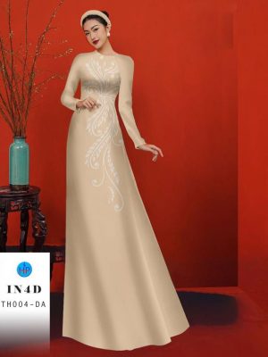 1687143151 261 Vai Ao Dai In Hoa Van 4D Thiet Ke 2023