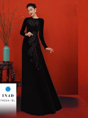 1687143155 99 Vai Ao Dai In Hoa Van 4D Thiet Ke 2023