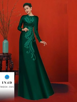 1687143156 842 Vai Ao Dai In Hoa Van 4D Thiet Ke 2023