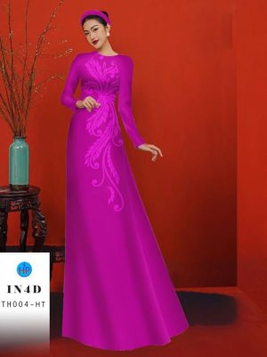 1687143157 246 Vai Ao Dai In Hoa Van 4D Thiet Ke 2023