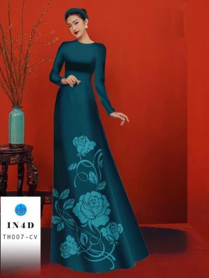Vải Áo Dài Hoa Hồng Chìm 4D Thiết Kế 2023 AD TH007 44 1688006987 338 Vai Ao Dai Hoa Hong Chim 4D Thiet Ke 2023