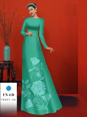 Vải Áo Dài Hoa Hồng Chìm 4D Thiết Kế 2023 AD TH007 51 1688006993 183 Vai Ao Dai Hoa Hong Chim 4D Thiet Ke 2023