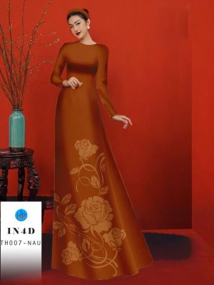 Vải Áo Dài Hoa Hồng Chìm 4D Thiết Kế 2023 AD TH007 55 1688006995 997 Vai Ao Dai Hoa Hong Chim 4D Thiet Ke 2023