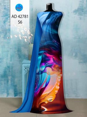 Vải Áo Dài Hoa Văn Độc Đáo AD 42781 20 Vai Ao Dai Hoa Van Doc Dao AD 42781