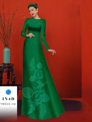1688524955 626 Vai Ao Dai Hoa In Chim 4D Kieu Moi AD