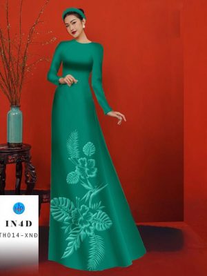 1688524959 448 Vai Ao Dai Hoa In Chim 4D Kieu Moi AD
