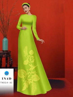 1688524960 806 Vai Ao Dai Hoa In Chim 4D Kieu Moi AD