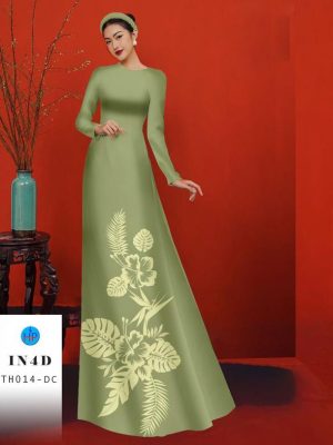 1688524961 202 Vai Ao Dai Hoa In Chim 4D Kieu Moi AD