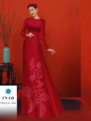 1688524967 619 Vai Ao Dai Hoa In Chim 4D Kieu Moi AD