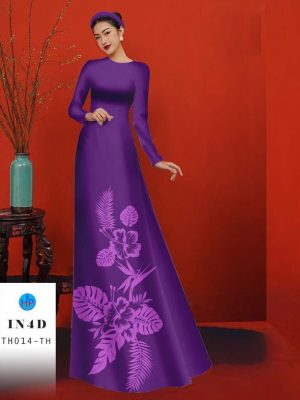 1688524967 659 Vai Ao Dai Hoa In Chim 4D Kieu Moi AD