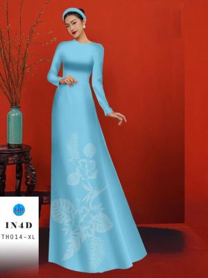 1688524969 567 Vai Ao Dai Hoa In Chim 4D Kieu Moi AD