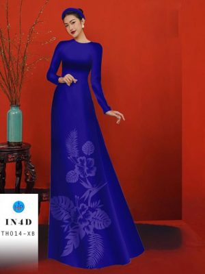 1688524970 233 Vai Ao Dai Hoa In Chim 4D Kieu Moi AD