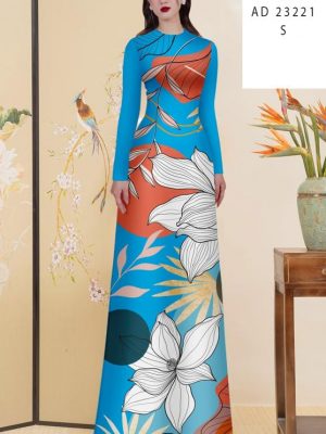 Vải Áo Dài Hoa In 3D Thiết Kế 2023 AD 23221 33 1688693766 718 Vai Ao Dai Hoa In 3D Moi Ra AD 23221