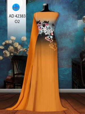 Vải Áo Dài Hoa In Ngay Eo Độc Đáo AD 42383 28 1688819686 689 Vai Ao Dai Hoa In Ngay Eo Doc Dao AD