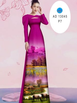 Vải Áo Dài Phong Cảnh Độc Đáo AD 13045 26 1689221576 252 Vai Ao Dai Phong Canh Doc Dao AD 13045