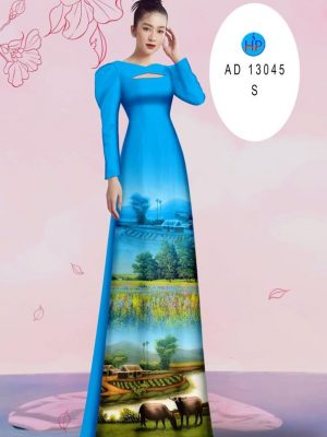 Vải Áo Dài Phong Cảnh Độc Đáo AD 13045 34 1689221581 85 Vai Ao Dai Phong Canh Doc Dao AD 13045