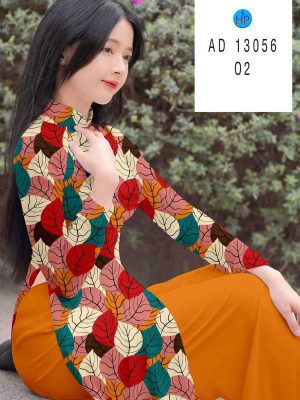 Vải Áo Dài In Hình Lá Đều Kiểu Mới AD 13056 21 1689395104 62 Vai Ao Dai In Hinh La Deu Kieu Moi AD
