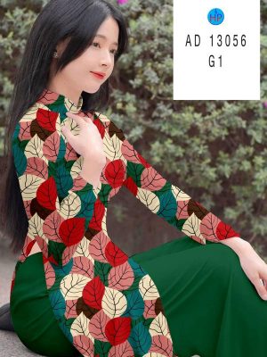 Vải Áo Dài In Hình Lá Đều Kiểu Mới AD 13056 22 1689395105 689 Vai Ao Dai In Hinh La Deu Kieu Moi AD