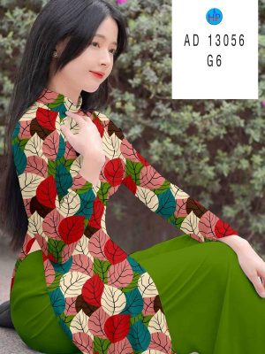 Vải Áo Dài In Hình Lá Đều Kiểu Mới AD 13056 35 1689395124 117 Vai Ao Dai In Hinh La Deu Kieu Moi AD