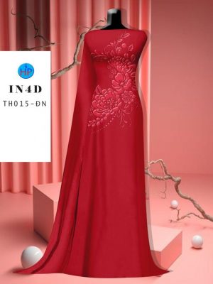 1689737601 104 Vai Ao Dai Hoa In Chim 4D Vua Ra AD