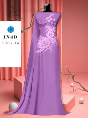 1689737608 364 Vai Ao Dai Hoa In Chim 4D Vua Ra AD