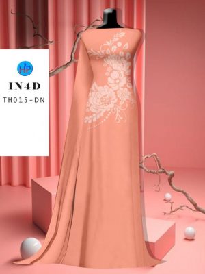 1689737609 204 Vai Ao Dai Hoa In Chim 4D Vua Ra AD