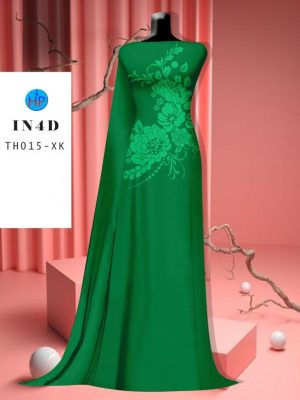 1689737610 444 Vai Ao Dai Hoa In Chim 4D Vua Ra AD