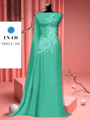 1689737611 316 Vai Ao Dai Hoa In Chim 4D Vua Ra AD