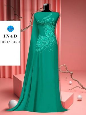 1689737612 177 Vai Ao Dai Hoa In Chim 4D Vua Ra AD