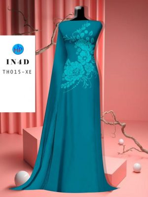 1689737612 191 Vai Ao Dai Hoa In Chim 4D Vua Ra AD