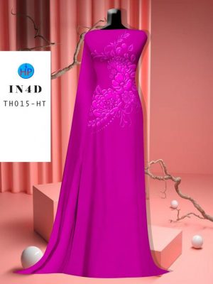 1689737613 383 Vai Ao Dai Hoa In Chim 4D Vua Ra AD