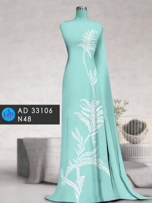 Vải Áo Dài Hoa In 3D Thiết Kế 2023 AD 33106 22 1689820039 381 Vai Ao Dai Hoa In 3D Thiet Ke 2023 AD