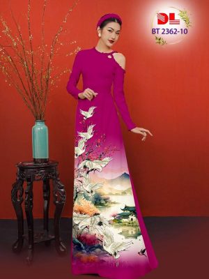 Vải Áo Dài Chim Hạc Kiểu Mới AD BT2362 20 1689821036 74 Vai Ao Dai Chim Hac Kieu Moi AD BT2362