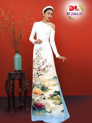 Vải Áo Dài Chim Hạc Kiểu Mới AD BT2362 24 1689821039 817 Vai Ao Dai Chim Hac Kieu Moi AD BT2362