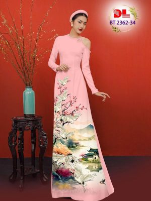 Vải Áo Dài Chim Hạc Kiểu Mới AD BT2362 27 1689821041 184 Vai Ao Dai Chim Hac Kieu Moi AD BT2362