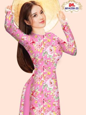 Vải Áo Dài Hoa Hồng Đều Mới Ra AD MV4258 37 1689823414 149 Vai Ao Dai Hoa Hong Deu Moi Ra AD MV4258