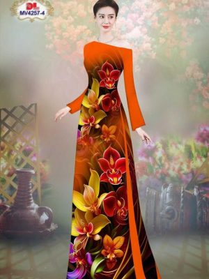 Vải Áo Dài Hoa Lan Kiểu Mới AD MV4257 23 1689824424 587 Vai Ao Dai Hoa Lan Doc Dao AD MV4257