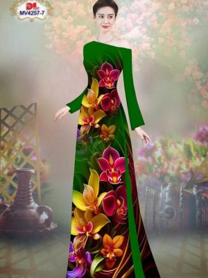Vải Áo Dài Hoa Lan Kiểu Mới AD MV4257 24 1689824425 889 Vai Ao Dai Hoa Lan Doc Dao AD MV4257