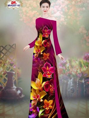Vải Áo Dài Hoa Lan Kiểu Mới AD MV4257 27 1689824427 963 Vai Ao Dai Hoa Lan Doc Dao AD MV4257