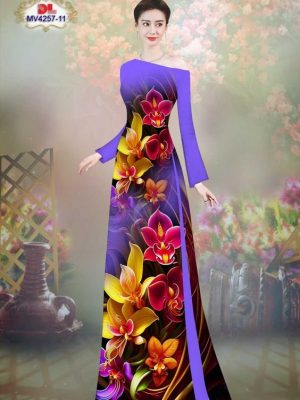 Vải Áo Dài Hoa Lan Kiểu Mới AD MV4257 28 1689824428 659 Vai Ao Dai Hoa Lan Doc Dao AD MV4257