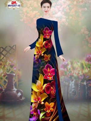 Vải Áo Dài Hoa Lan Kiểu Mới AD MV4257 31 1689824430 964 Vai Ao Dai Hoa Lan Doc Dao AD MV4257
