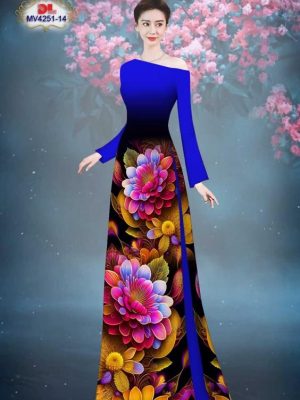Vải Áo Dài Hoa In 3D Mới Ra AD MV4251 30 1689929089 299 Vai Ao Dai Hoa In 3D Moi Ra AD MV4251