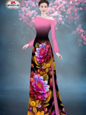 Vải Áo Dài Hoa In 3D Mới Ra AD MV4251 35 1689929092 232 Vai Ao Dai Hoa In 3D Moi Ra AD MV4251