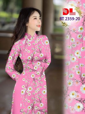1689930097 190 Vai Ao Dai Hoa Cuc Deu Thiet Ke 2023 AD